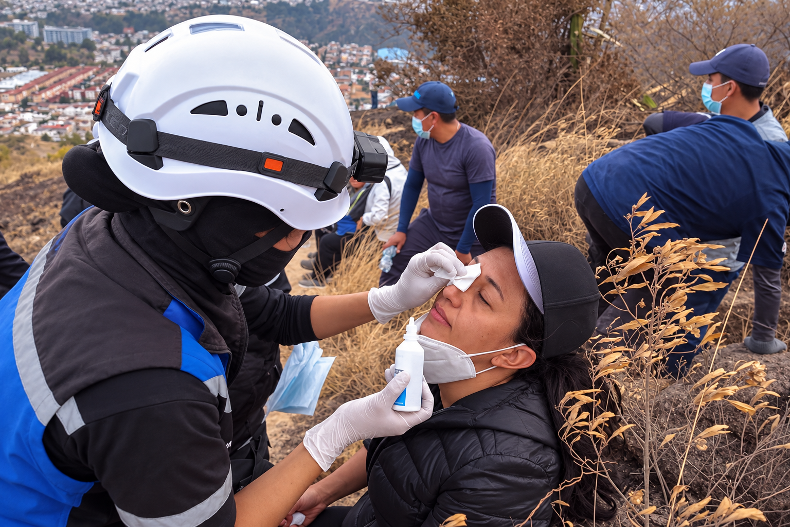 NUESTROS HÉROES CONTINÚAN APOYANDO EN LA EMERGENCIA POR INCENDIOS FORESTALES